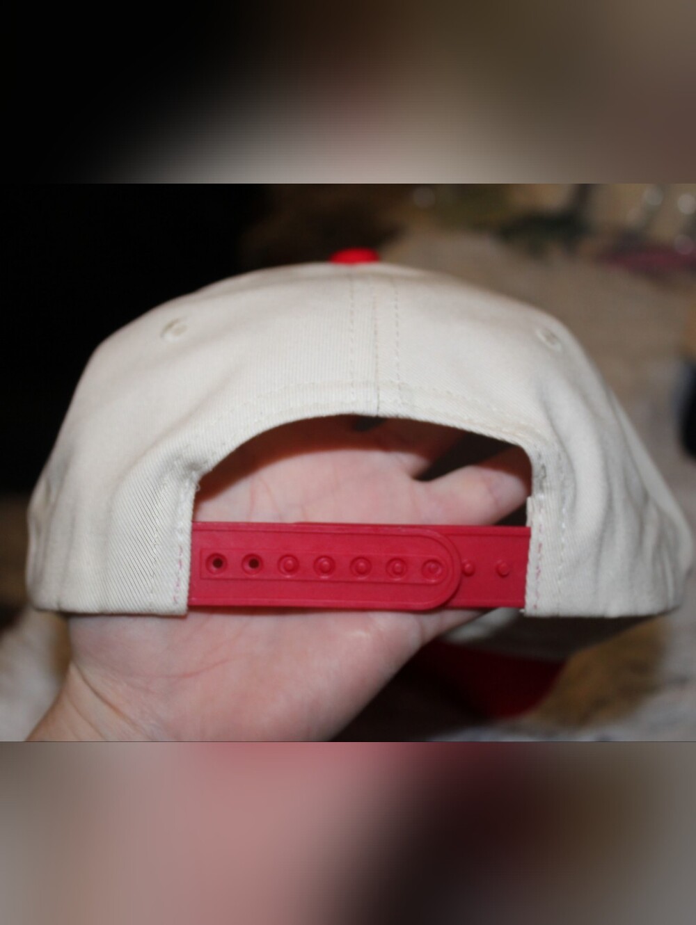 American Honey Trucker Hat | Adjustable Snapback Cap - Cherry Honey - Picture 3 of 3